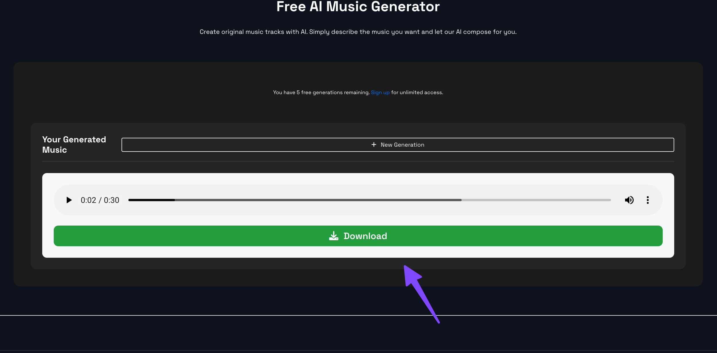 Download music