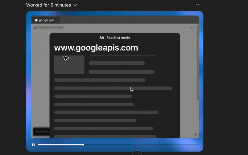 Chatgpt agent Take over browser