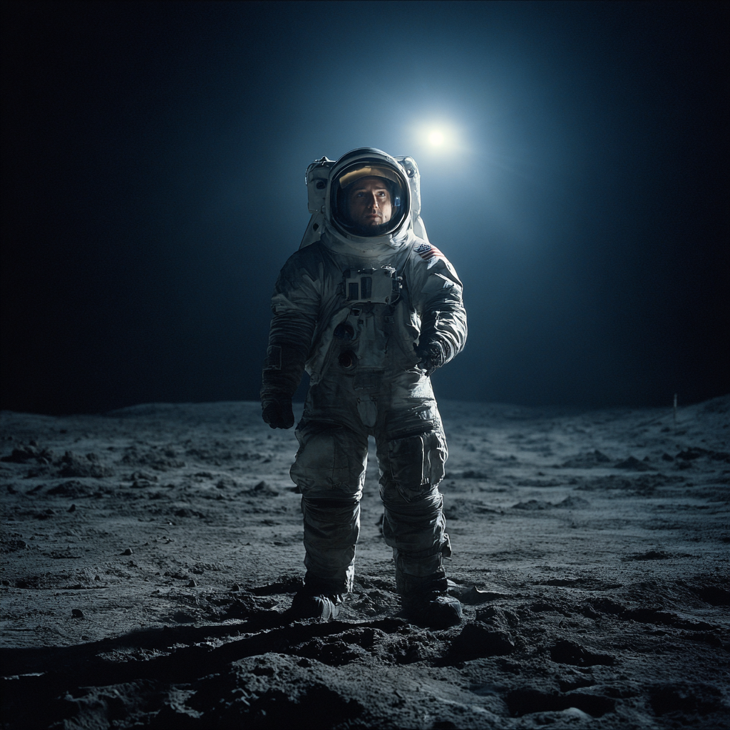 Astronaut on the Moon