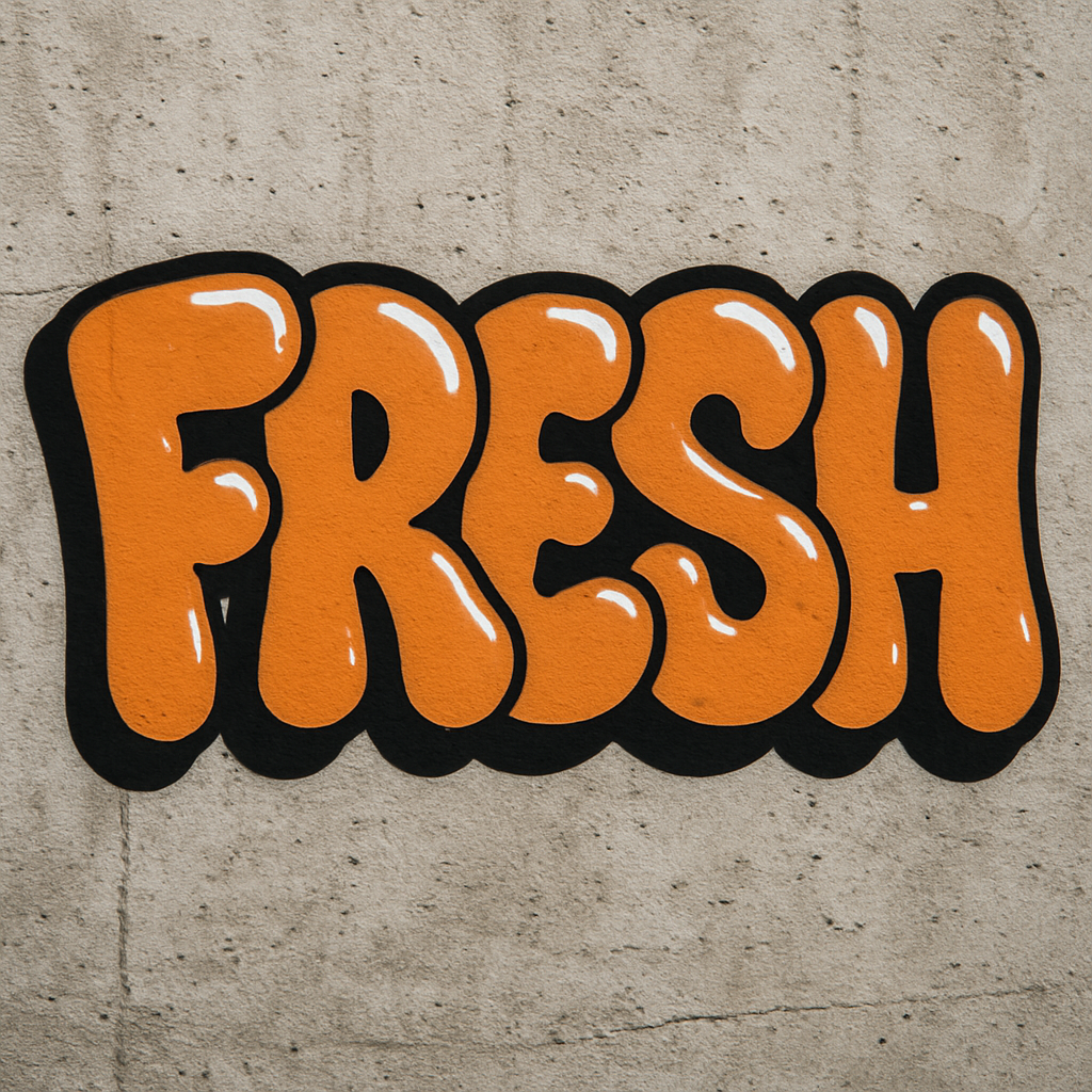 8 AI Prompts for Bubble Graffiti Letters