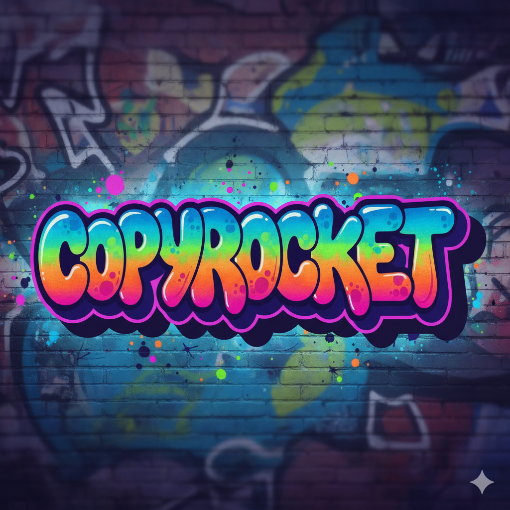 8 AI Prompts for Bubble Graffiti Letters