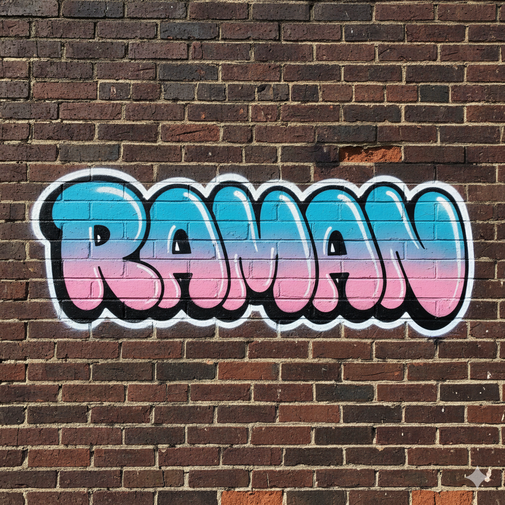 8 AI Prompts for Bubble Graffiti Letters