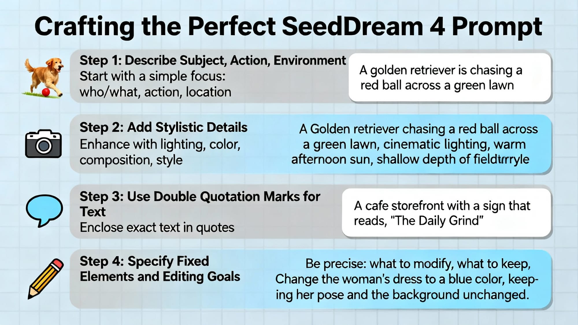 Seeddream 4 cHEATsHEET