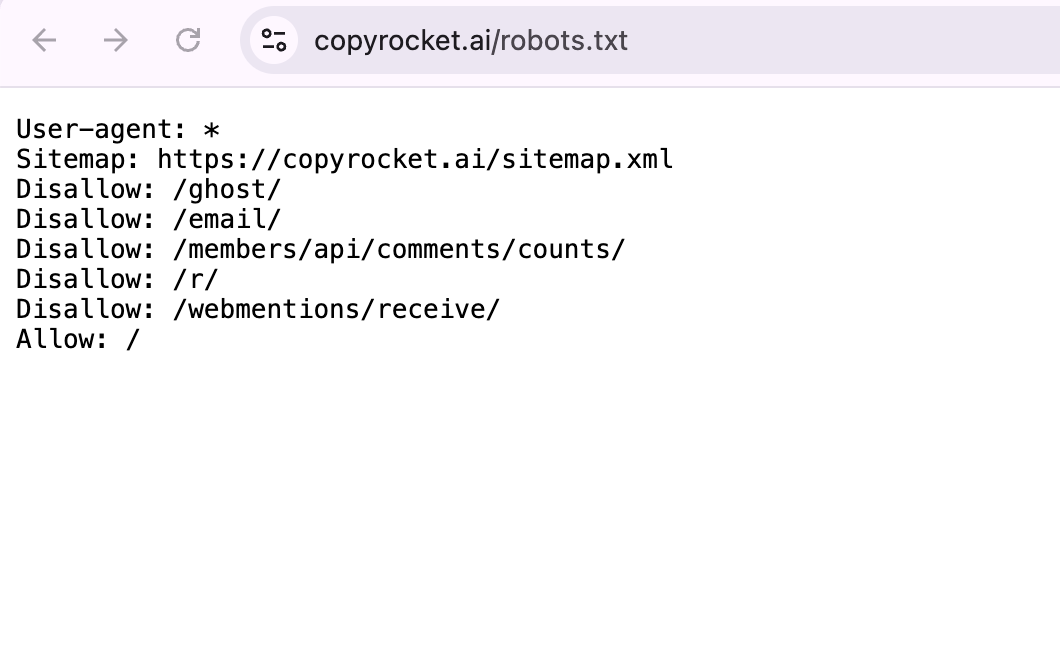 Understand what robots.txt does