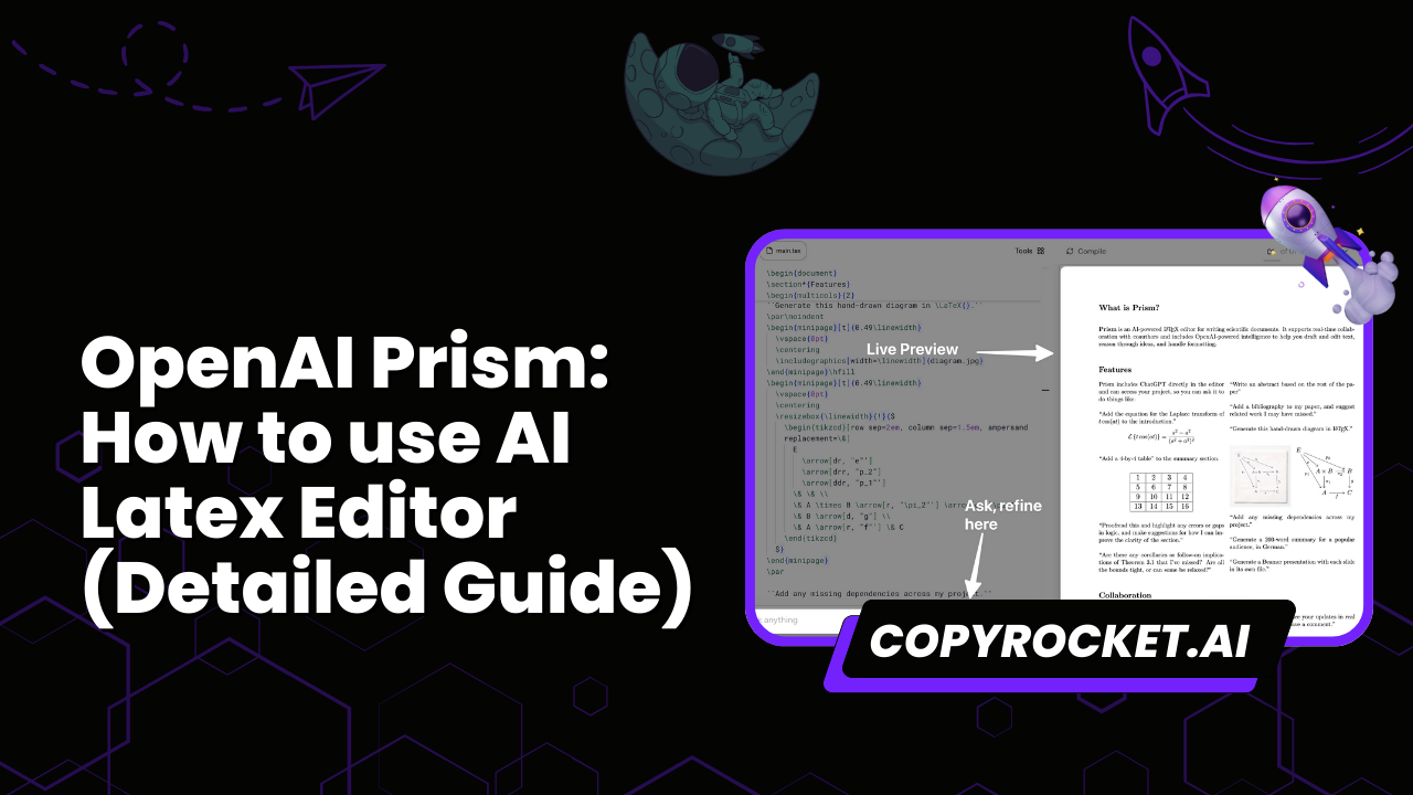 OpenAI Prism: How to use AI Latex Editor (Detailed Guide)