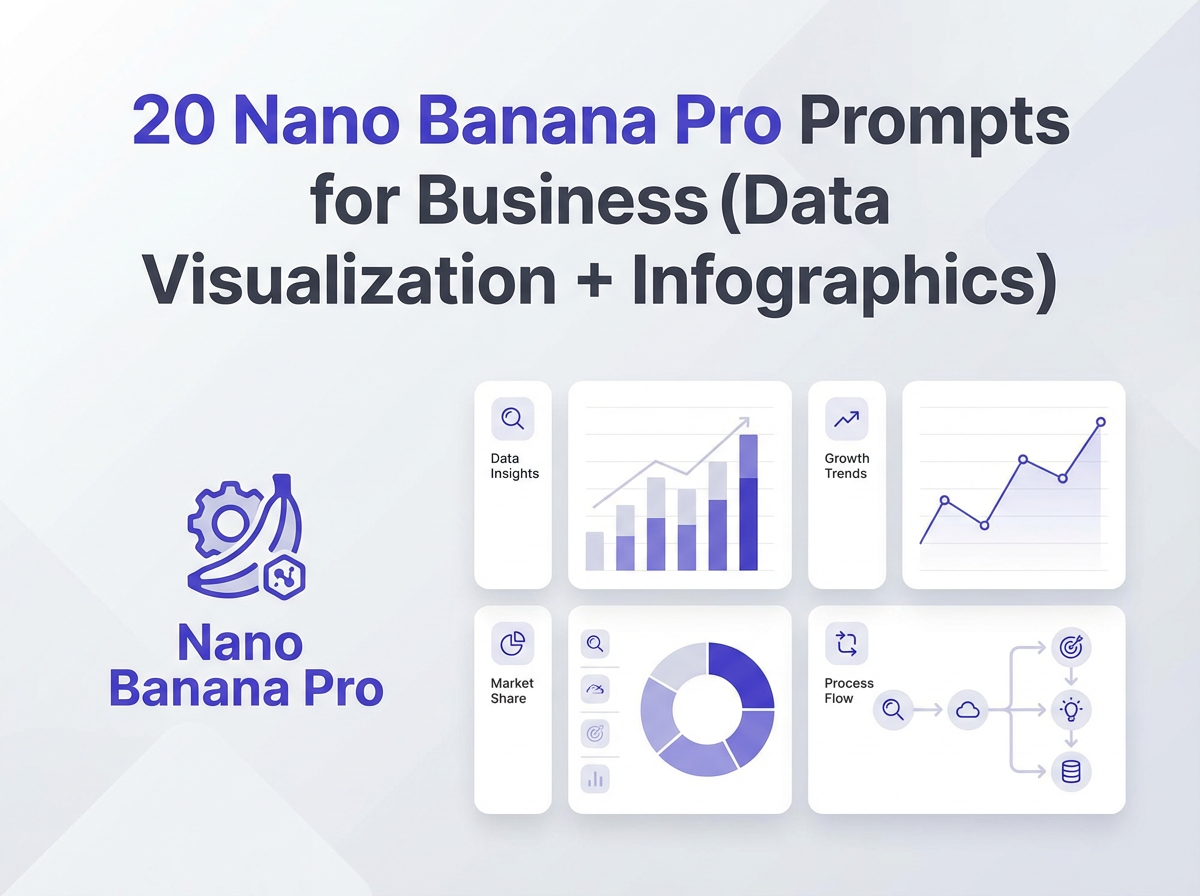 20 Nano Banana Pro Prompts for Business Infographics