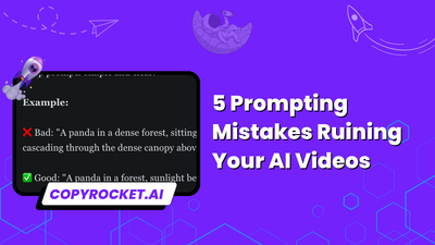 5 Prompting Mistakes Ruining Your AI Videos