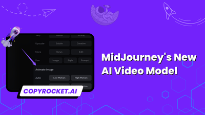 How to Use MidJourney's New AI Video Model