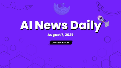 AI News Daily: OpenAI's GPT-OSS, Genie 3, EU AI Act