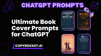 18 Ultimate Book Cover Prompts for ChatGPT