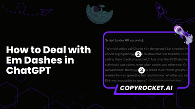 How to Deal with Em Dashes in ChatGPT (3 Methods)