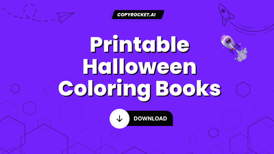 Download Free Printable Halloween Coloring Books (PDFs)
