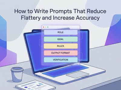 Write Prompts That Stop Flattery and Boost Accuracy