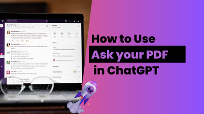 How to Use Ask your PDF in ChatGPT (2 Better Alternatives)