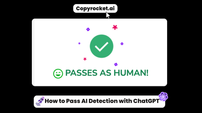 How to Pass AI Detection with ChatGPT (100% Working)