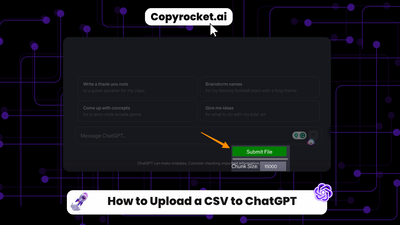 How to Upload a CSV to ChatGPT (2 Options)