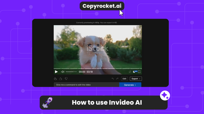How to use Invideo AI to Create Text to Video
