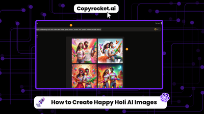 How to Create Happy Holi AI Images (2 Free Methods)
