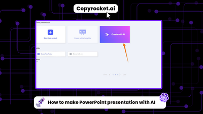 How to make PowerPoint presentation with AI (3 Free Tools)