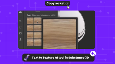 How to use Adobe's Text to Texture AI tool in Substance 3D