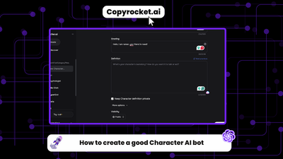 How to create a good Character AI bot (14 Tips)