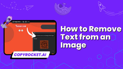 How to Remove Text from an Image (2 Easy Way)