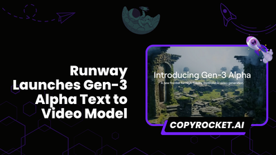 Runway Launches Gen-3 Alpha Text to Video Model (Videos Inside)