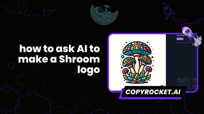 How to Ask AI to make a Shroom logo (2 Free Methods)