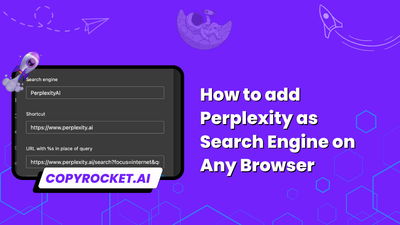 How to add Perplexity as Search Engine on Any Browser (2 Methods)