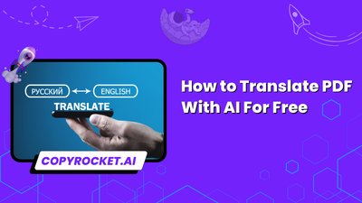 How to Translate PDF With AI For Free (3 Methods)
