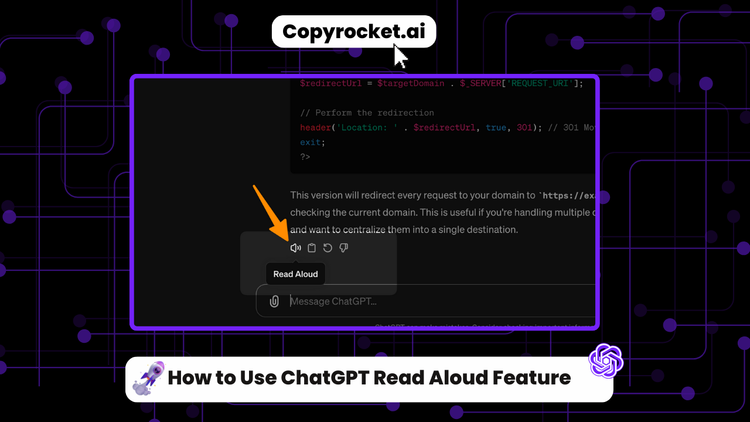 How to Use ChatGPT Read Aloud Feature