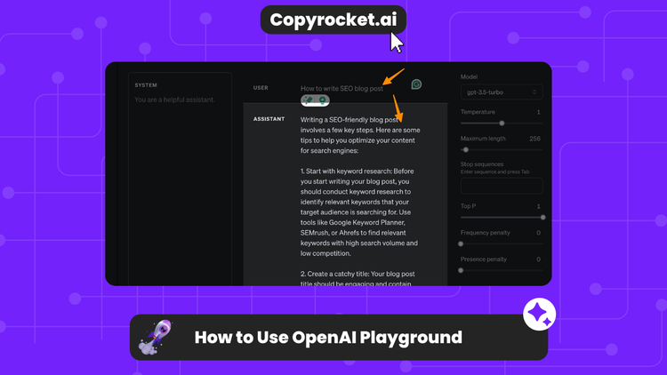 How to Use OpenAI Playground for Beginners