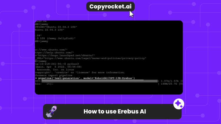 How to use Erebus AI NSFW Model in Few Steps