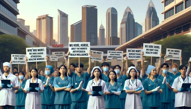 Nurses Rally Against AI Integration in Healthcare at Kaiser Permanente