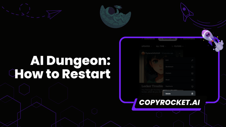 AI Dungeon: How to Restart (The Truth & Solution)