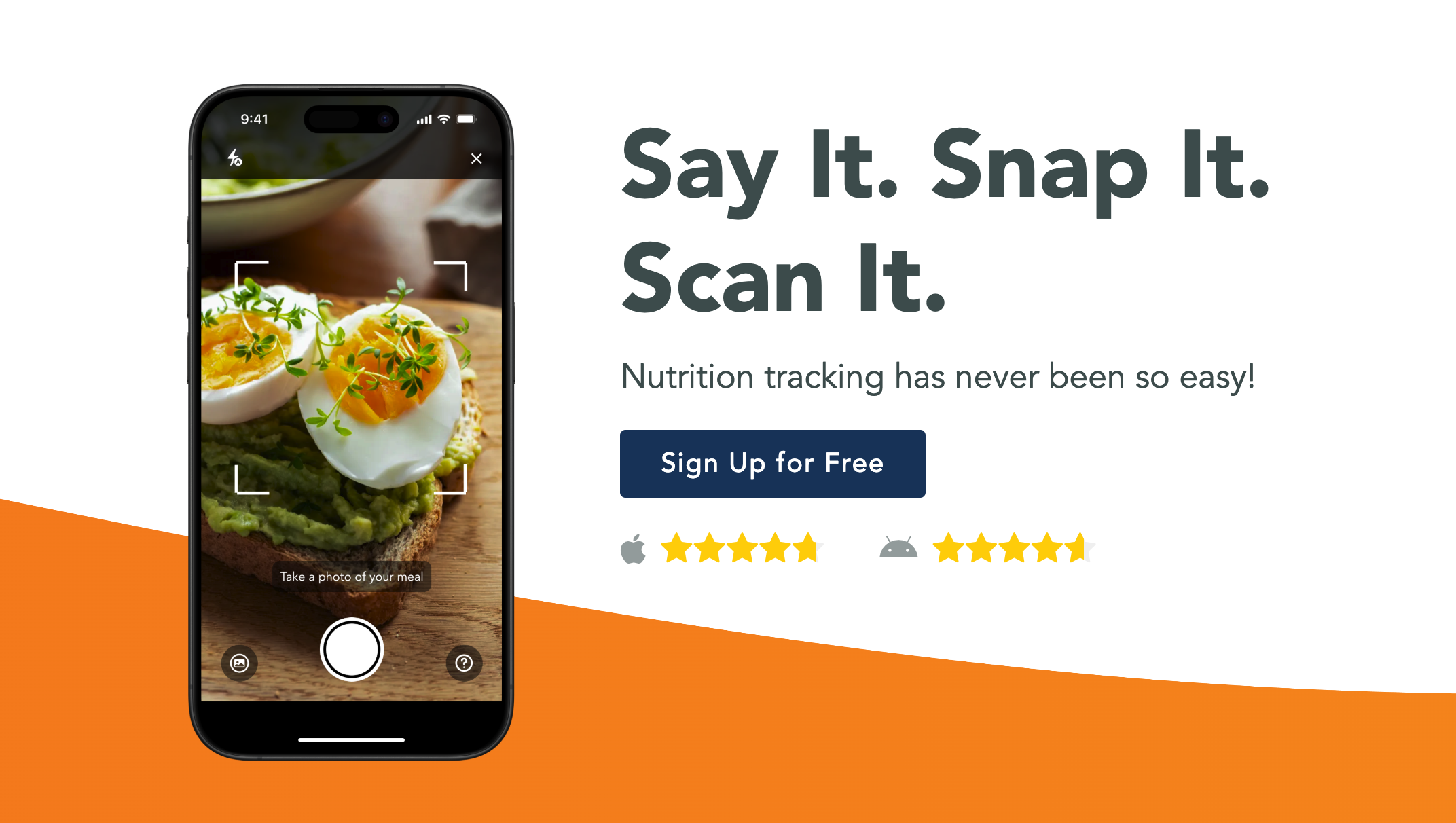 Say It. Snap It. Scan It.