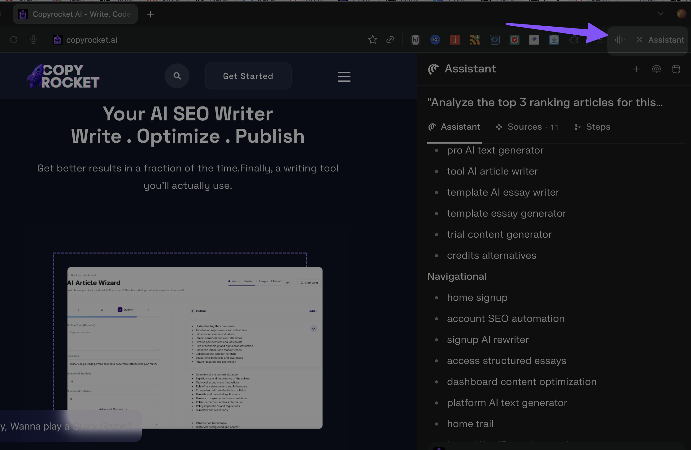 How to use Perplexity Comet Prompts?