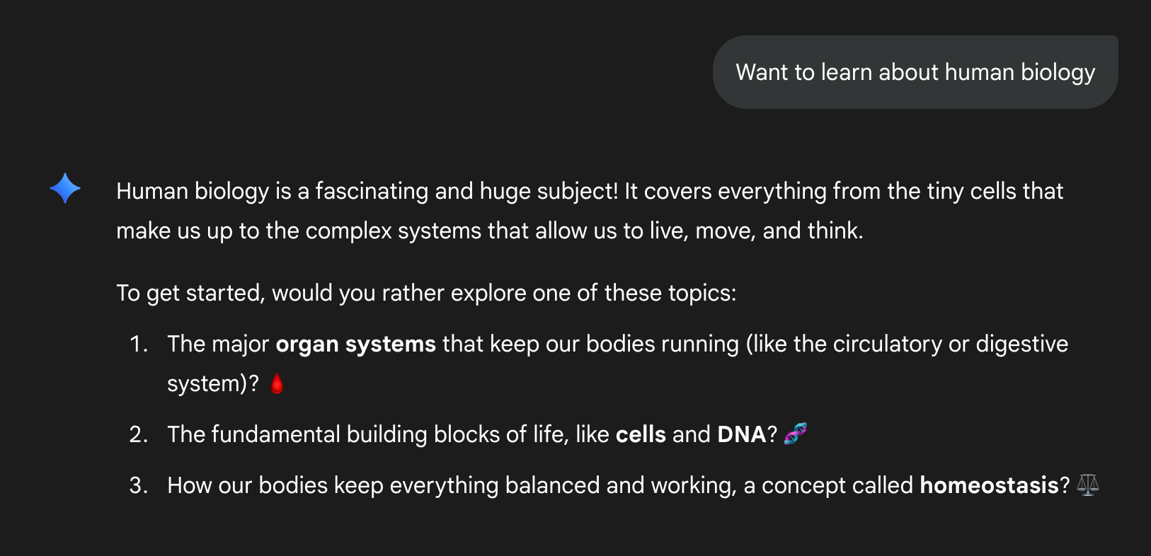 level of understanding