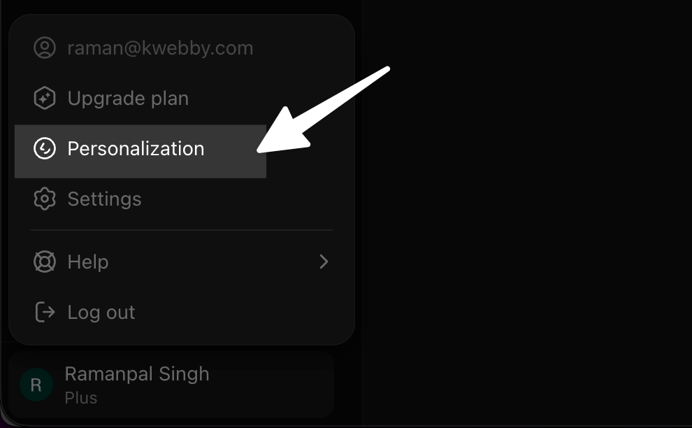 Chatgpt Personalization