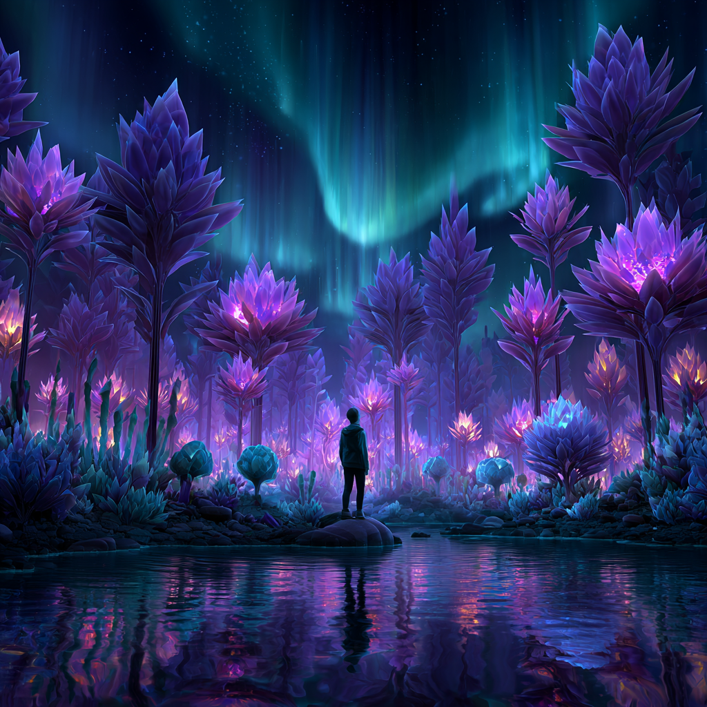 Crystalline Alien Forest