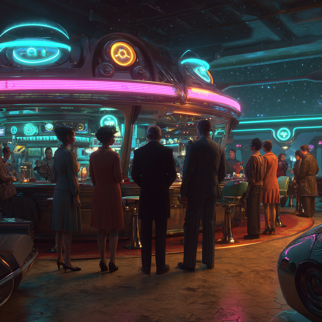 Retro Space Diner
