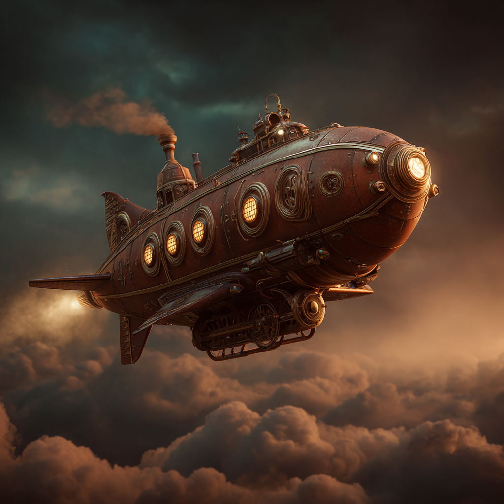 Steampunk Spaceship