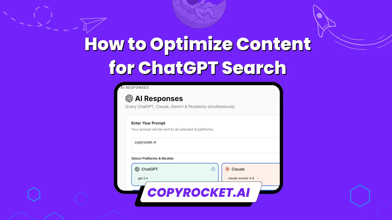 How to Optimize Content for ChatGPT Search: The 2026 Guide