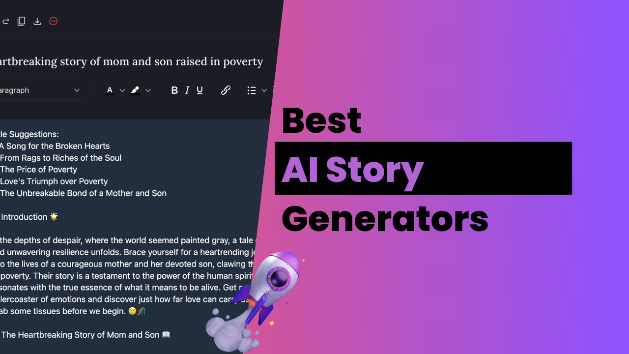 Best AI Story Generators