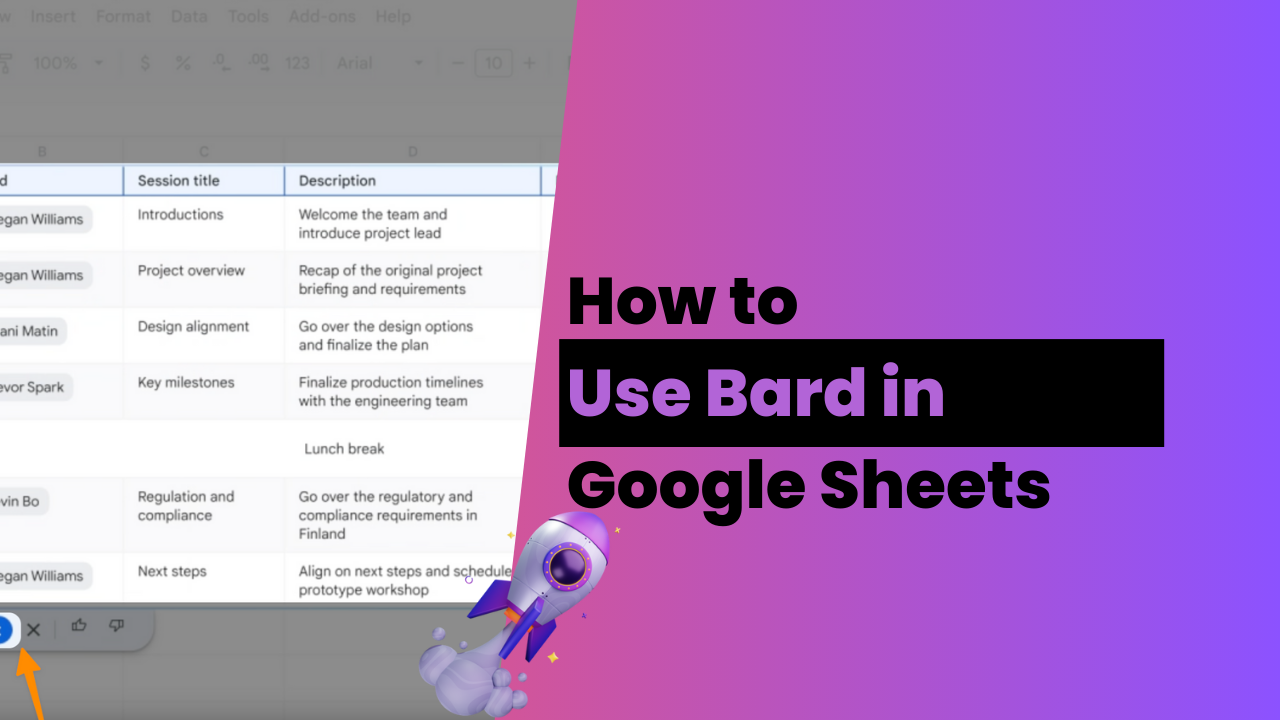 How to Use Bard in Google Sheets