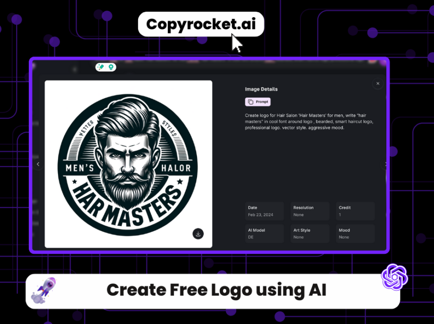 Create Free Logo using AI