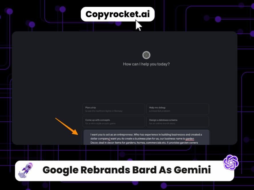 Google Rebrands Bard As Gemini