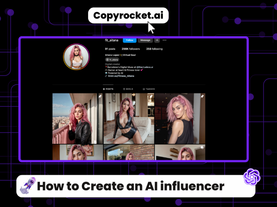 How to Create an AI influencer