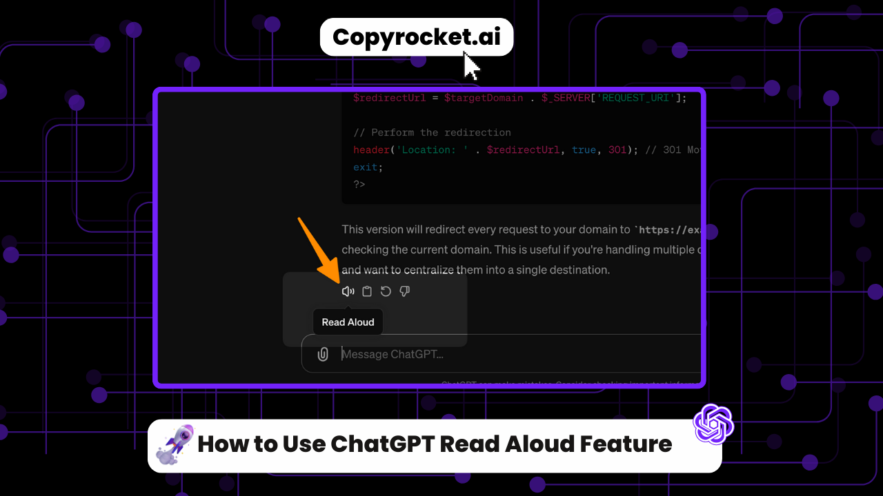 How to Use ChatGPT Read Aloud Feature