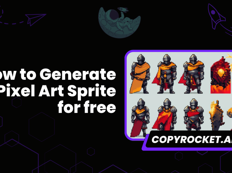 How to Generate AI Pixel Art Sprite for free